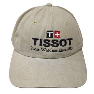 Tissot Swiss Watches Since 1853 Slideback Baseball Cap Beige One Size Mohr's